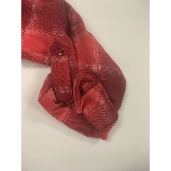 Lace Up Flannel Tunic - Picture 5 of 8